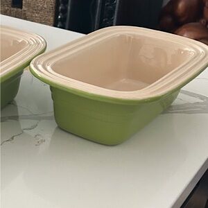 Heritage Le creuset  Green  loaf pan
 baking Dish
